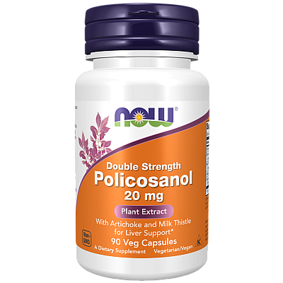 פוליקוסנול 20 מ''ג 90 כמוסות - מבית NOW FOODS