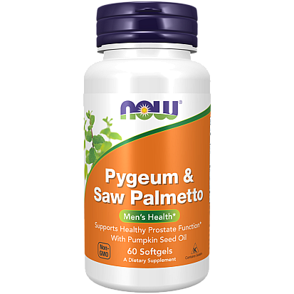 פיגום ודקל ננסי 60 כמוסות - מבית NOW FOODS