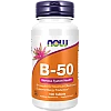 קומפלקס ויטמין B-50 תכולה 100 טבליות - מבית NOW FOODS קומפלקס ויטמין B-50 תכולה 100 טבליות - מבית NOW FOODS