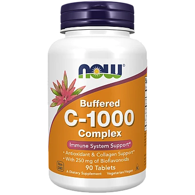 קומפלקס ויטמין C-1000 לא חומצי 90 טבליות - מבית NOW FOODS