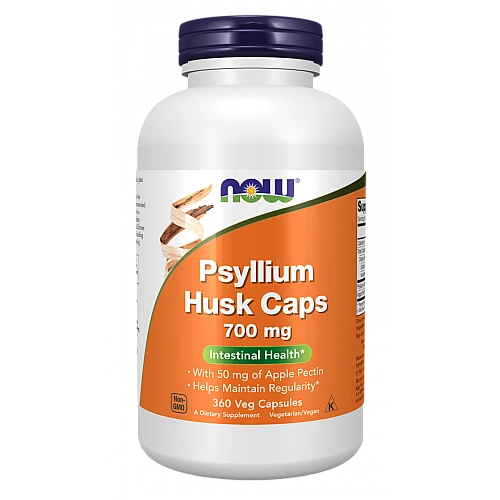 קליפת פסיליום 700 מ"ג 360 כמוסות - מבית NOW FOODS