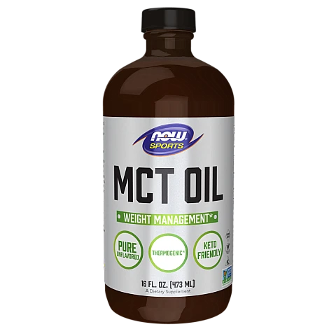 שמן MCT ללא טעם 473 מ"ל - מבית NOW FOODS שמן MCT ללא טעם 473 מ"ל - מבית NOW FOODS