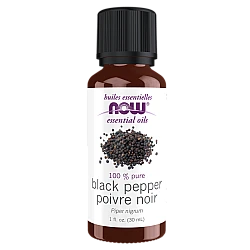 שמן אתרי פלפל שחור 30 מ”ל - מבית NOW FOODS