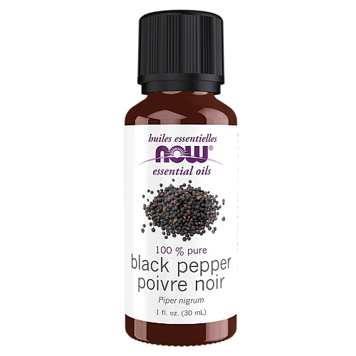 שמן אתרי פלפל שחור 30 מ”ל - מבית NOW FOODS