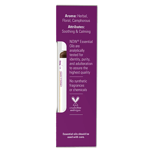 שמן אתרי רול-און להקלה על כאבי ראש 10 מ"ל - מבית NOW FOODS