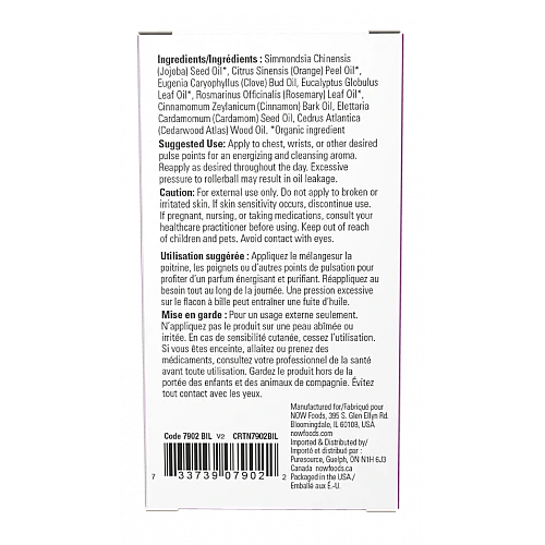 שמן אתרי רול-און עונתי להגנה 10 מ"ל - מבית NOW FOODS