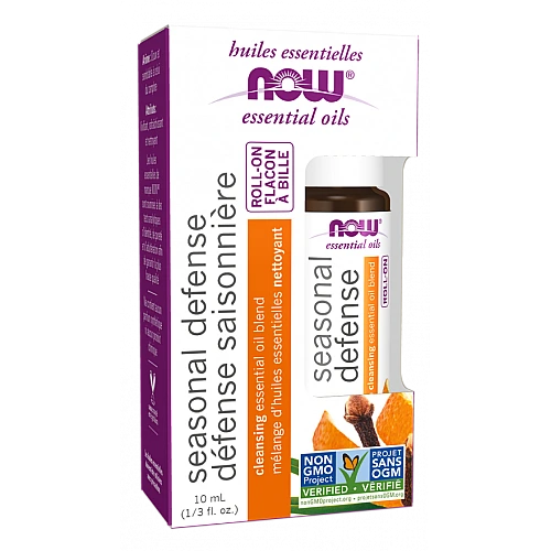 שמן אתרי רול-און עונתי להגנה 10 מ"ל - מבית NOW FOODS