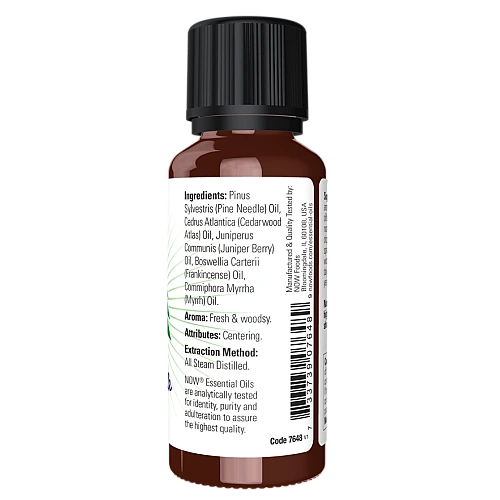 שמן אתרי תערובת טיילת יער 30 מ"ל - מבית NOW FOODS