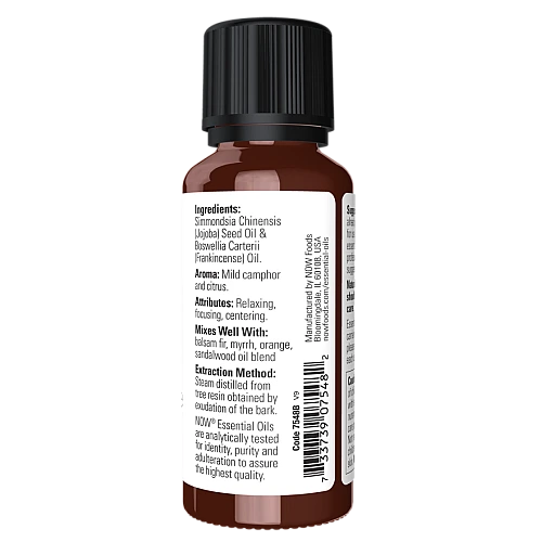 שמן אתרי תערובת לבונה 20% תכולה 30 מ"ל - מבית NOW FOODS