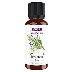 שמן אתרי תערובת לבנדר ועץ התה 30 מ"ל - מבית NOW FOODS