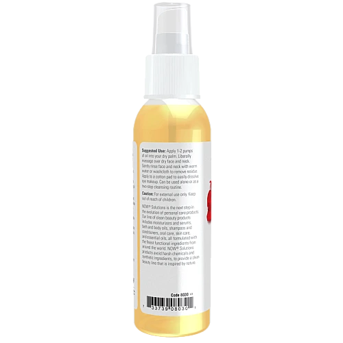 שמן ורדים מרגיע לניקוי לפנים 118 מ"ל - מבית NOW FOODS