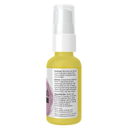 שמן פנים מזין 30 מ"ל  - מבית NOW FOODS