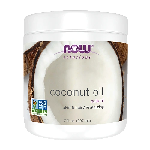שמן קוקוס 207 מ"ל - מבית NOW FOODS