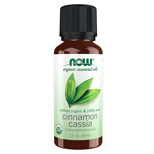 שמן קינמון סיני אורגני 30 מ"ל - מבית NOW FOODS