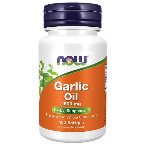 שמן שום 1500 מ"ג 100 כמוסות - מבית NOW FOODS