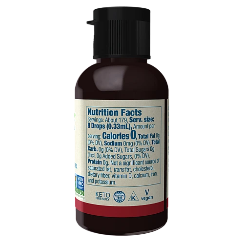 תמצית בטר סטיביה נוזלי טעם מייפל 59 מ"ל - מבית NOW FOODS