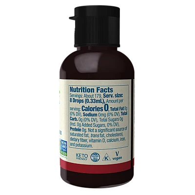 תמצית בטר סטיביה נוזלי טעם מייפל 59 מ"ל - מבית NOW FOODS