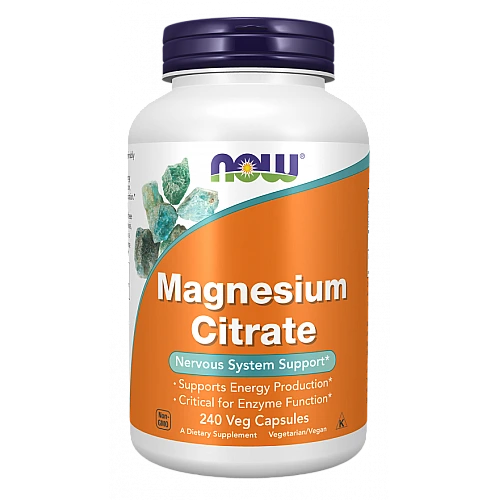 מגנזיום ציטראט 400 מ"ג 240 כמוסות - מבית NOW FOODS