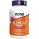 ADAM אדם מולטי-ויטמין לגבר 90 כמוסות צמחיות - מבית NOW FOODS