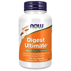 Digest Ultimate לתמיכה במערכת העיכול 120 כמוסות - מבית NOW FOODS