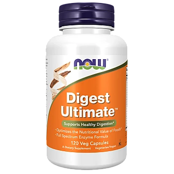 Digest Ultimate לתמיכה במערכת העיכול 120 כמוסות - מבית NOW FOODS