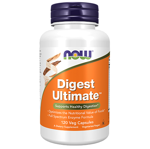 Digest Ultimate לתמיכה במערכת העיכול 120 כמוסות - מבית NOW FOODS