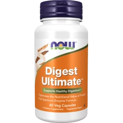 Digest Ultimate תוסף לתמיכה במערכת העיכול 60 כמוסות - מבית NOW FOODS