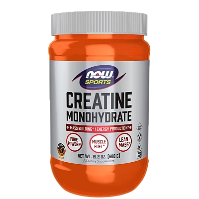 אבקת קריאטין מונוהידראט כשר 601 גרם - מבית NOW SPORTS