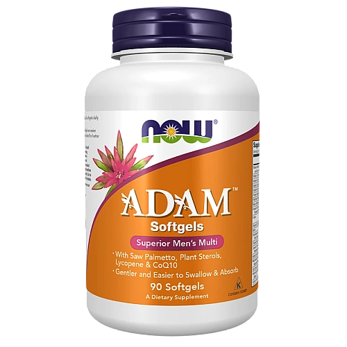 אדם ADAM מולטי-ויטמין לגברים 90 כמוסת ג'ל - מבית - NOW FOODS