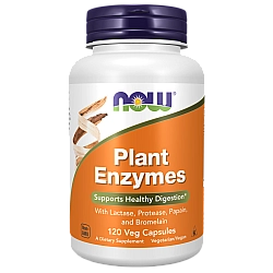 אנזימים צמחים 120 כמוסות - מבית NOW FOODS