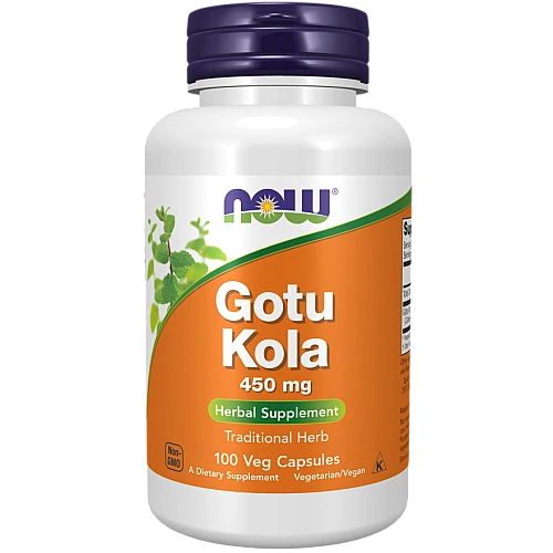 גוטו קולה 450 מ"ג 100 כמוסות - מבית NOW FOODS