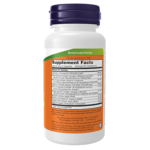 דטוקס ניקוי רעלים וניקוי 90 כמוסות - מבית NOW FOODS דטוקס ניקוי רעלים וניקוי 90 כמוסות - מבית NOW FOODS