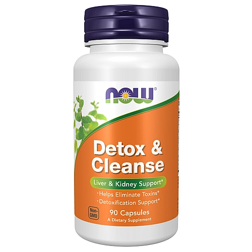 דטוקס ניקוי רעלים וניקוי 90 כמוסות - מבית NOW FOODS