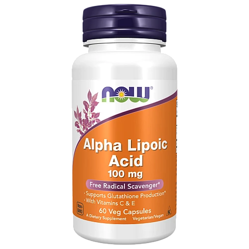 חומצה אלפא ליפואית 100 מ"ג 60 כמוסות - מבית NOW FOODS