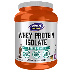 חלבון מי גבינה איזולט מבודד שוקולד קרמי 816 גרם  - מבית NOW FOODS