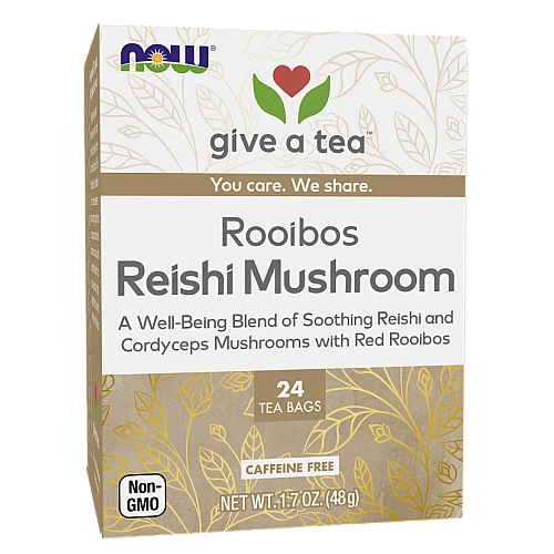 חליטת ריישי פטריות רויבוש 24 שקיקי תה - מבית NOW FOODS