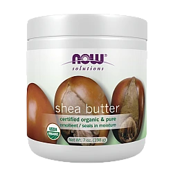 חמאת שיאה אורגני 198 מ"ל - מבית NOW FOODS