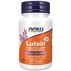 לוטאין 10 מ"ג - 120 כמוסות - מבית NOW FOODS