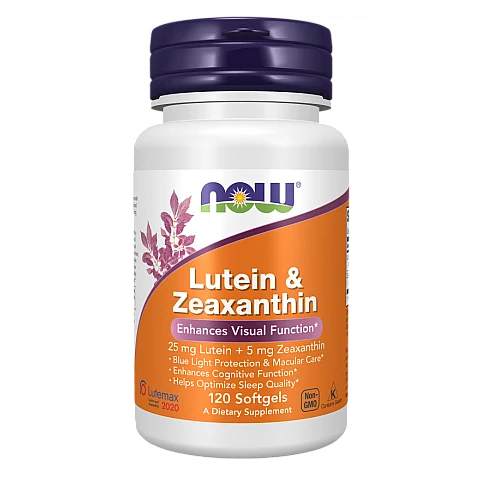 לוטאין זאקסנטין 120 כמוסות - מבית NOW FOODS לוטאין זאקסנטין 120 כמוסות - מבית NOW FOODS