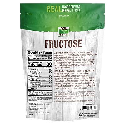 ממתיק פרוקטוז 1361 גרם - מבית NOW FOODS