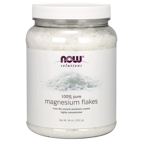 פתיתי מגנזיום 100% טהור 1531 גרם - מבית NOW FOODS