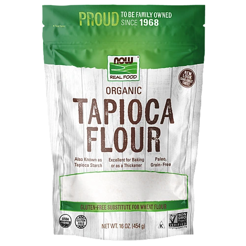 קמח טפיוקה אורגני 454 גרם - מבית NOW FOODS