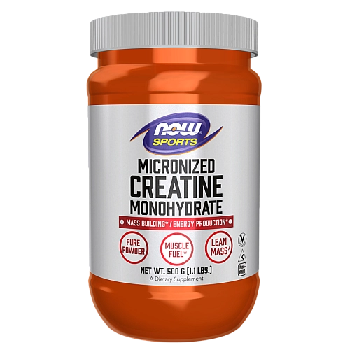 קריאטין מונוהידרט 500 גרם - מבית NOW SPORTS