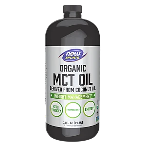 שמן MCT נוזלי אורגני 946 מ"ל - מבית NOW FOODS