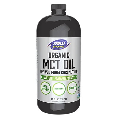 שמן MCT נוזלי אורגני 946 מ"ל - מבית NOW FOODS