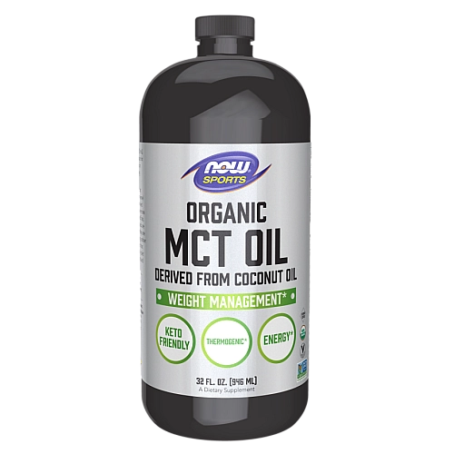 שמן MCT נוזלי אורגני 946 מ"ל - מבית NOW FOODS