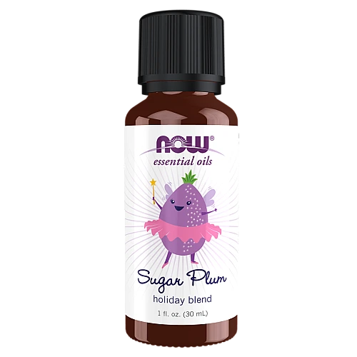 שמן אתרי Sugar Plum תערובת לחגים 30 מ"ל - מבית NOW FOODS