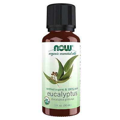 שמן אתרי אקליפטוס אורגני 30 מ"ל - מבית NOW FOODS