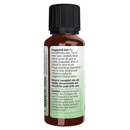 שמן אתרי לימון אורגני 30 מ"ל - מבית NOW FOODS