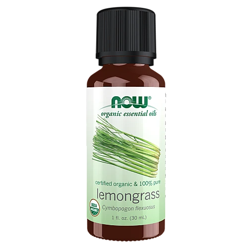 שמן אתרי לימונית אורגני 30 מ"ל - מבית NOW FOODS